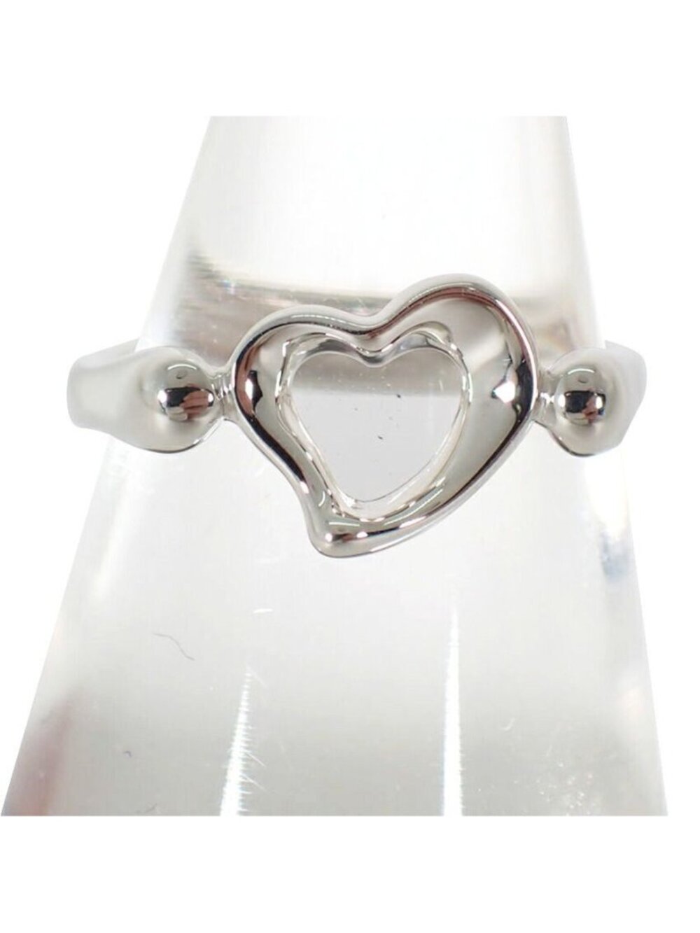 Tiffany & Co 925 Open Heart Ring